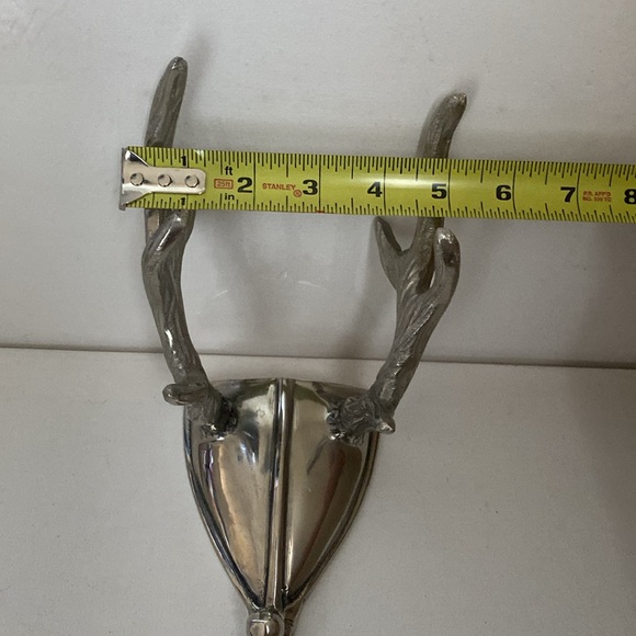 Cast Aluminum Antler Trophy Wall Hook - Picture 11 of 12